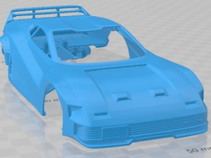 Quadra V-Tech Printable Body Car Modello di stampa 3D