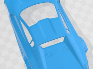Quadra V-Tech Printable Body Car Modello di stampa 3D