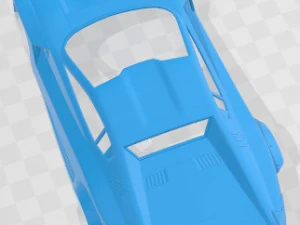 Quadra V-Tech Printable Body Car 3D Print Model
