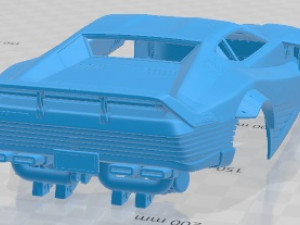 Quadra V-Tech Printable Body Car Modello di stampa 3D