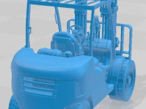 CAT Forklift Printable 3D Print Model