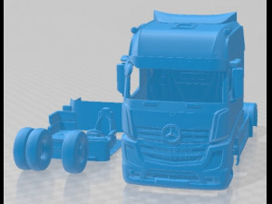 Mercedes Benz Actros 2022 Printable 3D Print Model