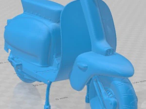 Lambretta Jet 200 Printable 3D Print Model