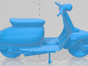Lambretta Jet 200 Printable 3D Print Model