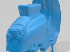 Lambretta Jet 200 Printable Modèles 3D en vedette