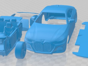 M440i Coupe 2021 Printable Car 3D-printmodel