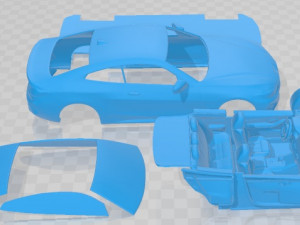 M440i Coupe 2021 Printable Car Modelo de Impressão 3D