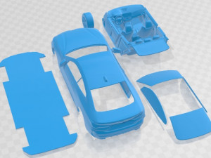 M440i Coupe 2021 Printable Car Modelo de Impressão 3D