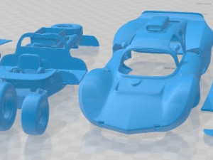 Chaparral 2D 1966 Printable Car 3D-printmodel