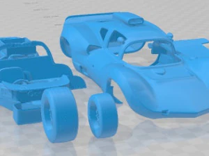 Chaparral 2D 1966 Printable Car 3D Print Model