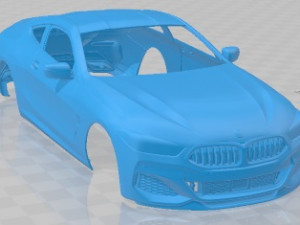 8 Series G15 M850i coupe 2019 Printable Body Car 3D प्रिंट मॉडल
