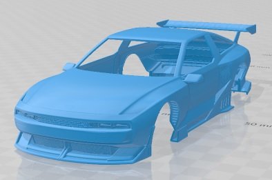 Hyundai N Vision 74 Printable Body Car 3D 打印模型 .c4d .max .obj .3ds .fbx .stl .blend 