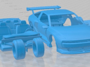 Hyundai N Vision 74 Printable Car 3D प्रिंट मॉडल