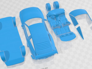 Hyundai N Vision 74 Printable Car 3D प्रिंट मॉडल