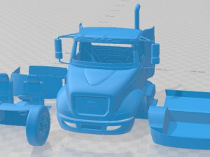 Caterpillar CT610 2011 Printable Truck Modelo de impresión 3D