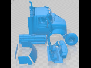 Caterpillar CT610 2011 Printable Truck Modelo de impresión 3D