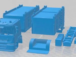 Renault Premium Lander Fire 2011 Printable Truck 3D Print Model