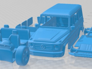 Mercedes Benz G Class 2011 Printable Car Modelo de impresión 3D