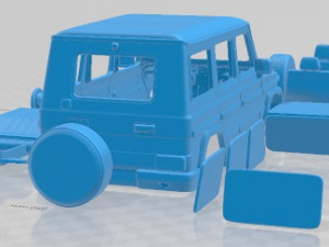 Mercedes Benz G Class 2011 Printable Car Modelo de impresión 3D
