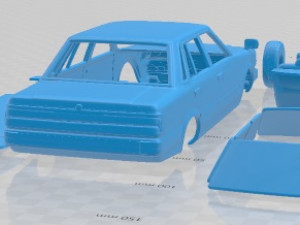 Nissan Cedric Mk6 Y30 Sedan 1984 Printable Car Modelo de Impressão 3D