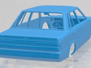Nissan Cedric Mk6 Y30 Sedan 1984 Printable Body Car Modelo de impresión 3D
