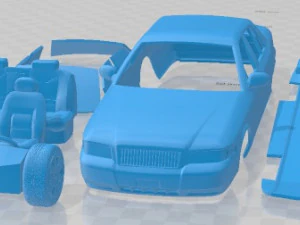 Auto stampabile Mercury Grand Marquis 2003 Modello di stampa 3D