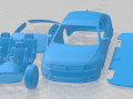 Volkswagen Jetta 2011 Printable Car 3D प्रिंट मॉडल