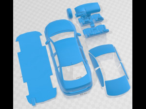 Volkswagen Jetta 2011 Printable Car 3D Print Model