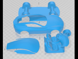Infiniti Essence 2011 Printable Car Model Cetak 3D