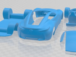 Infiniti Essence 2011 Printable Car Model Cetak 3D