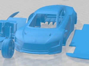 Volkswagen XL Sport 2014 Printable Car 3D Print Model