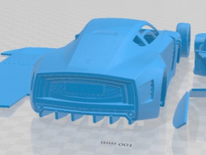 Volkswagen XL Sport 2014 Printable Car Modello di stampa 3D