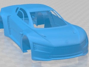 Volkswagen XL Sport 2014 Printable Body Car Modelo de impresión 3D
