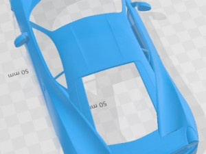 Ferrari 458 Italia 2011 Printable Body Car 3D Baskı Modeli
