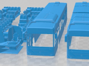 Mercedes Benz Citaro O530 2011 Printable Bus 3D-Druckmodell