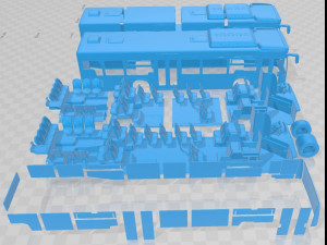 Mercedes Benz Citaro O530 2011 Printable Bus Modelo de impresión 3D