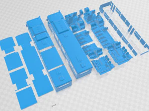 Mercedes Benz Citaro O530 2011 Printable Bus 3D Print Model