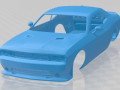 Dodge Challenger SRT8 2011 Carrosserie imprimable Modèles 3D en vedette