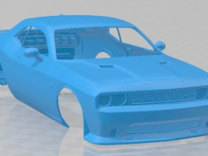 Dodge Challenger SRT8 2011 Printable Body Car 3D Принт Модель