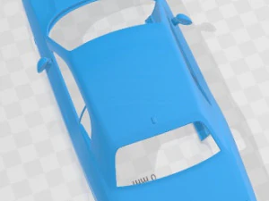 Dodge Challenger SRT8 2011 Printable Body Car 3D Print Model