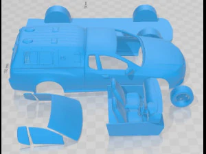 Falcon UTE XR6 Police 2011 Printable Car 3D Print Model