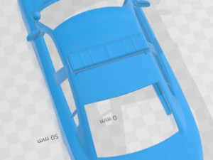 Dodge Charger Police 2011 Printable Body Car Modelo de impresión 3D