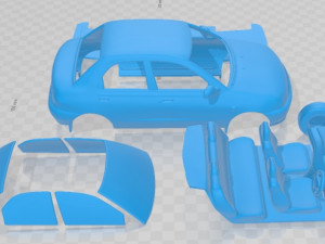 Autozam Revue 1990 Printable Car 3D Принт Модель
