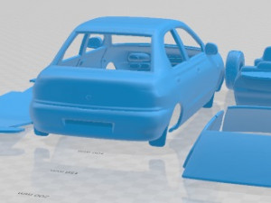 Autozam Revue 1990 Printable Car 3D Принт Модель