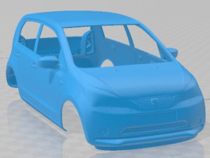 Seat Mii 2016 Printable Body Car 3D प्रिंट मॉडल