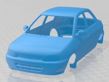Autozam Revue 1990 Printable Body Car Modelo de impresión 3D .c4d .max .obj .3ds .fbx .stl .blend 