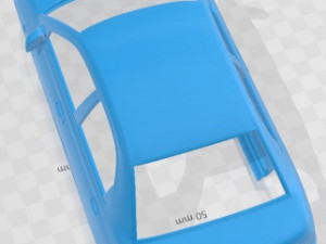 Autozam Revue 1990 Printable Body Car Modelo de impresión 3D