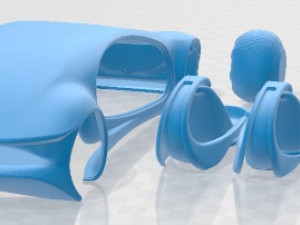 Mercedes Benz Vision Avtr 2020 Printable Car Model do druku 3D