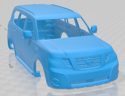 Nissan patrol shop rc body