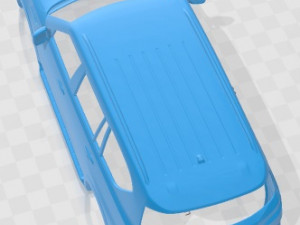 Nissan Patrol Y62 2019 Printable Body Car 3D-printmodel